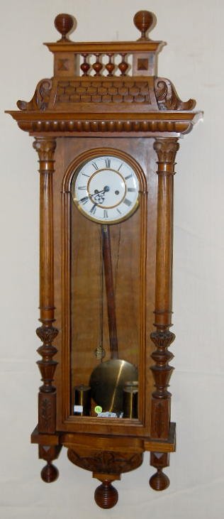 Gustav Becker 2 Weight Clock