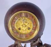 Japy Freres / Carrier French Double Statue Clock
