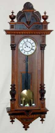 2 Wt. Remember Walnut Clock