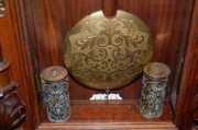 Unsigned 2 Wt. Walnut Clock