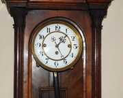 Gustav Becker 3 Wt. Walnut Clock