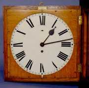 Thomas Fattorini 16″ Square Oak Gallery Clock