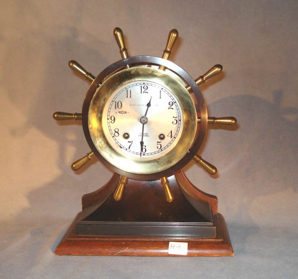 Chelsea Ships Bells Mantel Clock
