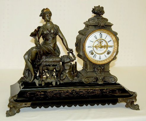 Ansonia “Opera” Statue Clock