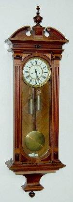 Gustav Becker 2 Weight  Vienna Regulator Clock