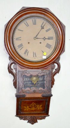 Anglo American 8 Day Hanging Wall Clock