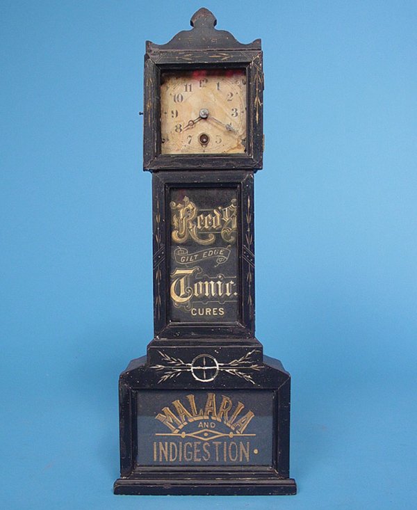Yale Reeds Tonic Advertising Clock