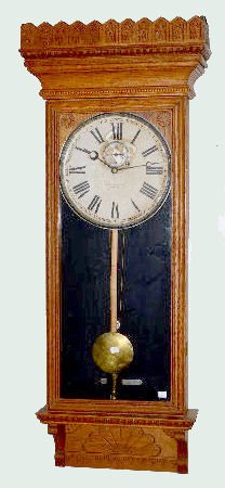 Oak Gilbert No. 14 Wall Regulator Clock