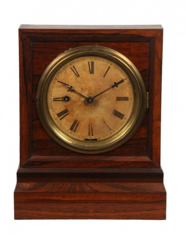C. Kirk Rosewood Marine Cottage Clock