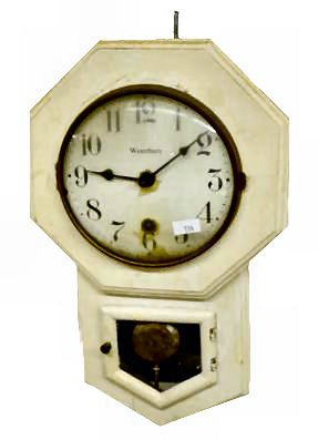 Waterbury Dainty Mini Schoolhouse Clock