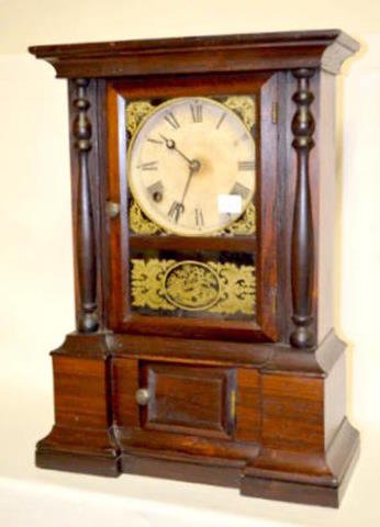 Atkins Antique Rosewood Shelf Clock
