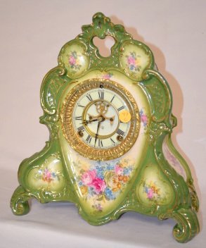 Ansonia Royal Bonn La Roche China Clock