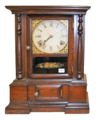 Atkins T&S Rosewood Shelf Clock