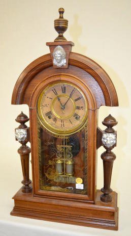Ansonia Oak “King” Shelf Clock