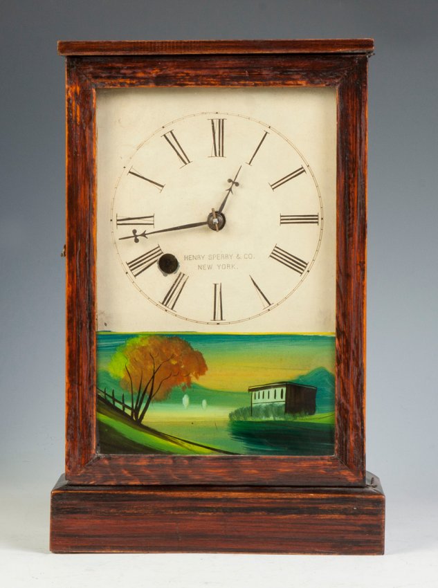 Henry Sperry Co., NY, Cottage Clock