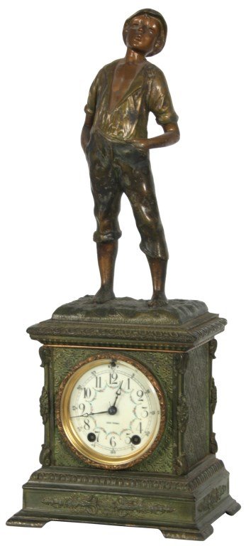 Seth Thomas Figural Mantle Clock