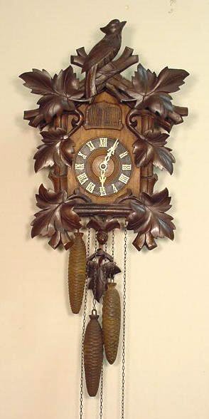 3 Weight Cuckoo Clock with Bird Top