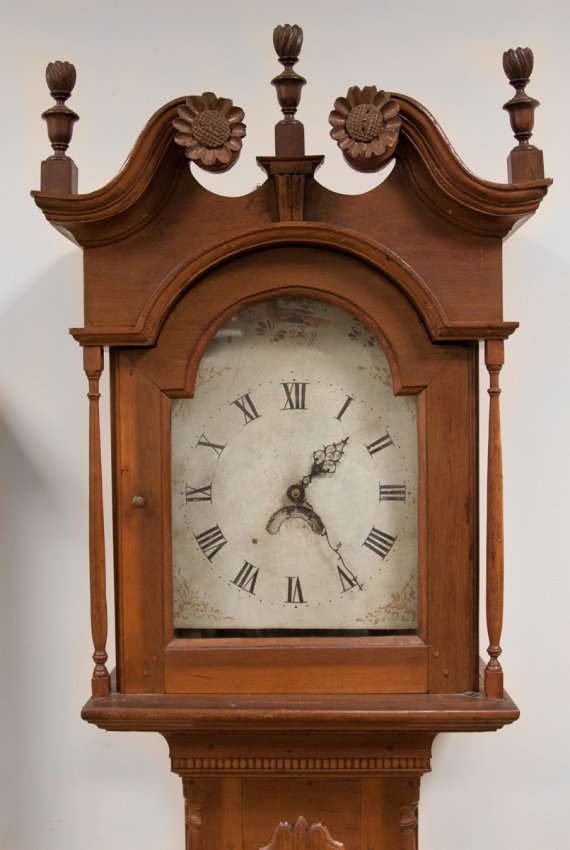 Pennsylvania Chippendale Tall Case Clock