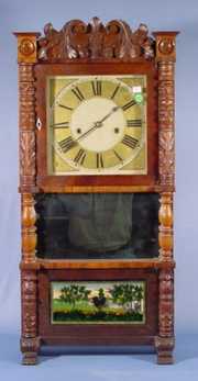 B.B. Lewis Triple Decker Clock