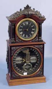 Ithaca No 3 1/2 Parlor Clock Offset Pendulum