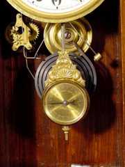 New Haven Countess Shelf Clock with Mirrors