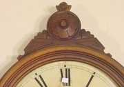 Ansonia General Walnut Wt. Driven Office Clock