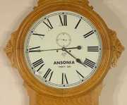Ansonia Oak General Office 30 Day Clock