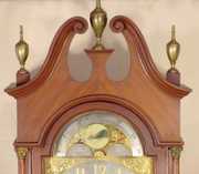 Seth Thomas Hall Clock, Mahogany Case