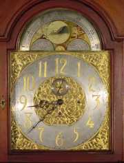 Seth Thomas Hall Clock, Mahogany Case