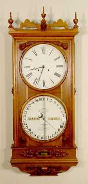 Ithaca Regulator No. 1 Calendar Clock
