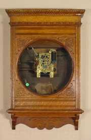 Self Winding Company Oak Master Clock