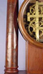 George Marsh Hollow Column Shelf Clock