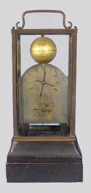 Early French Time and Calendar Globe Clock