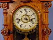 Welch Patti V.P. No. 1 Rosewood Shelf Clock
