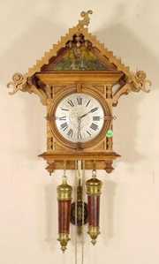 Bavarian 2 Weight Cuckoo Clock