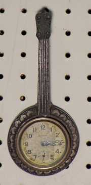 Ansonia Banjo Novelty Clock