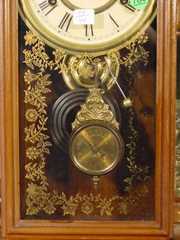 New Haven Occidental Mirror Side Mantel Clock