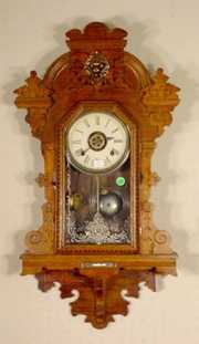Ansonia Queen Bee Hanging Kitchen Clock
