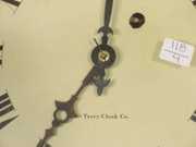 Terry Clock Co. Rosewood Veneer Regulator