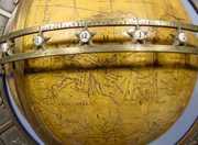 Early French Orrey Clock W/Rotating Globe
