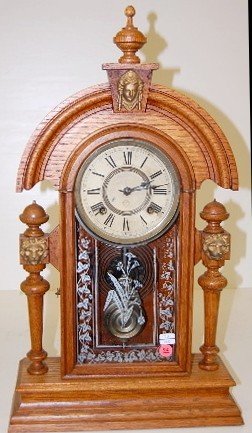 Oak Ansonia King Parlor Clock