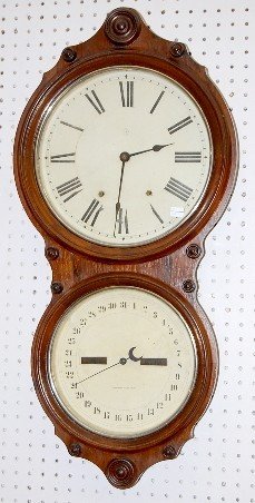 Rosewood Seth Thomas No. 6 Calendar Clock