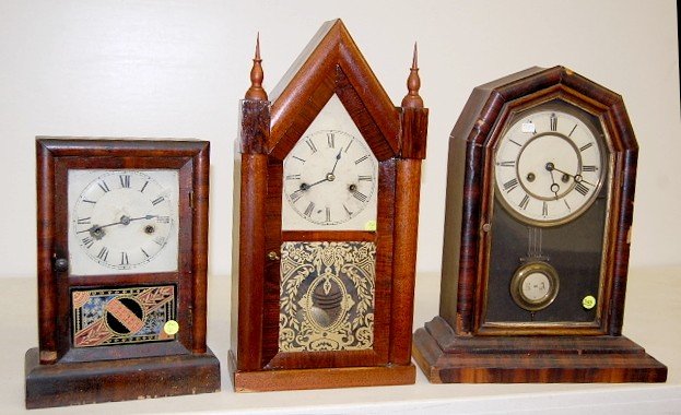 2 New Haven & Another Shelf Clock