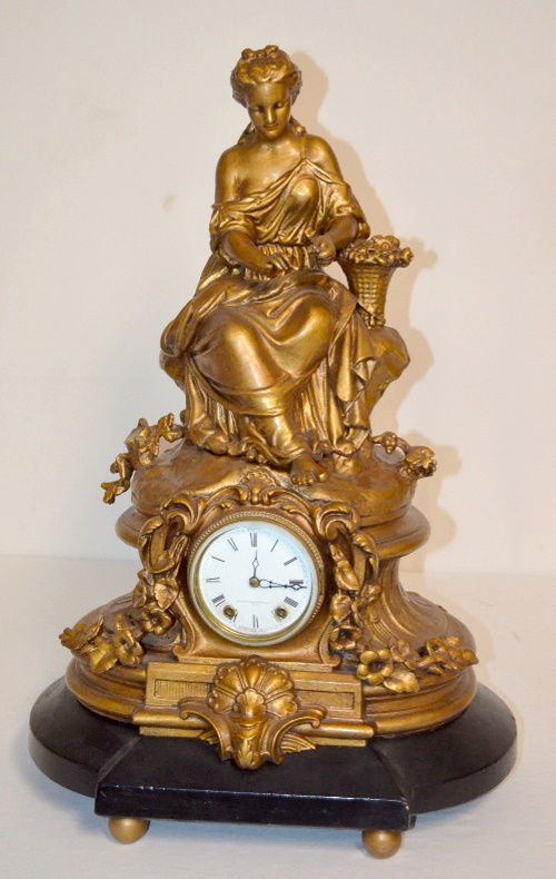 Antique Seth Thomas and Sons No. 8029 Statue Clock