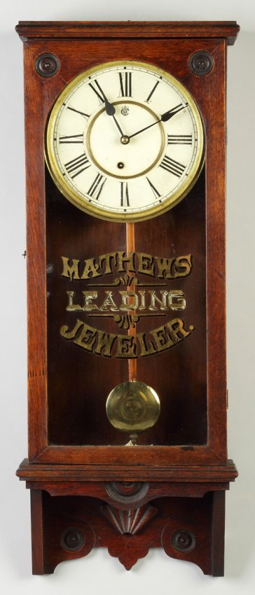 Waterbury Jewelers Advertising Clock