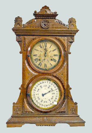 Welch Spring & Co. “Audran B.W.” Calendar Clock