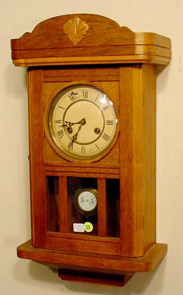Junghans Walnut Hanging Clock