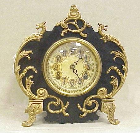 New Haven Mantle Clock, 11 1/2″  Tall, 10″ Long