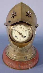 Camerden & Forstorn Knight Head Novelty Clock