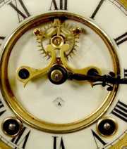 Ansonia Duke Crystal Regulator Clock